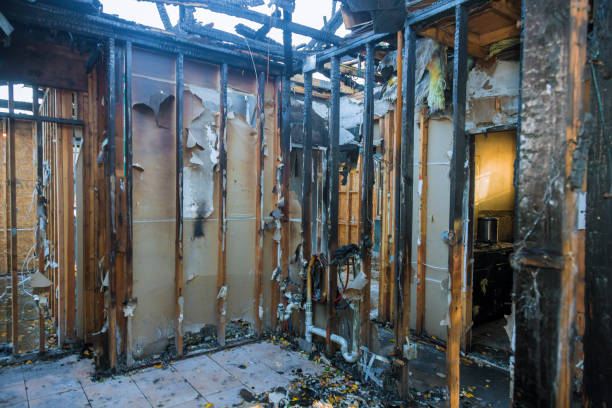 Professional Fire Damage Removal technician working in Frederick, PA